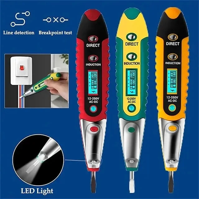 【Ideal Electrician Gift】Non-Contact Voltage Tester Tools