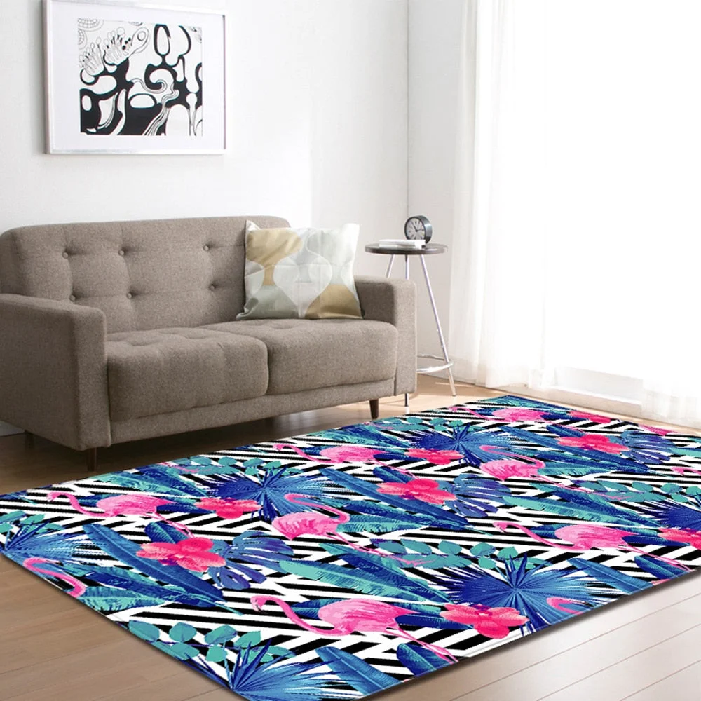 Modern Living Room Carpet Children Bedroom Decorative Rug Kids Room Carpet Home Non-solp Hallway Floor Rugs Bedside Mats