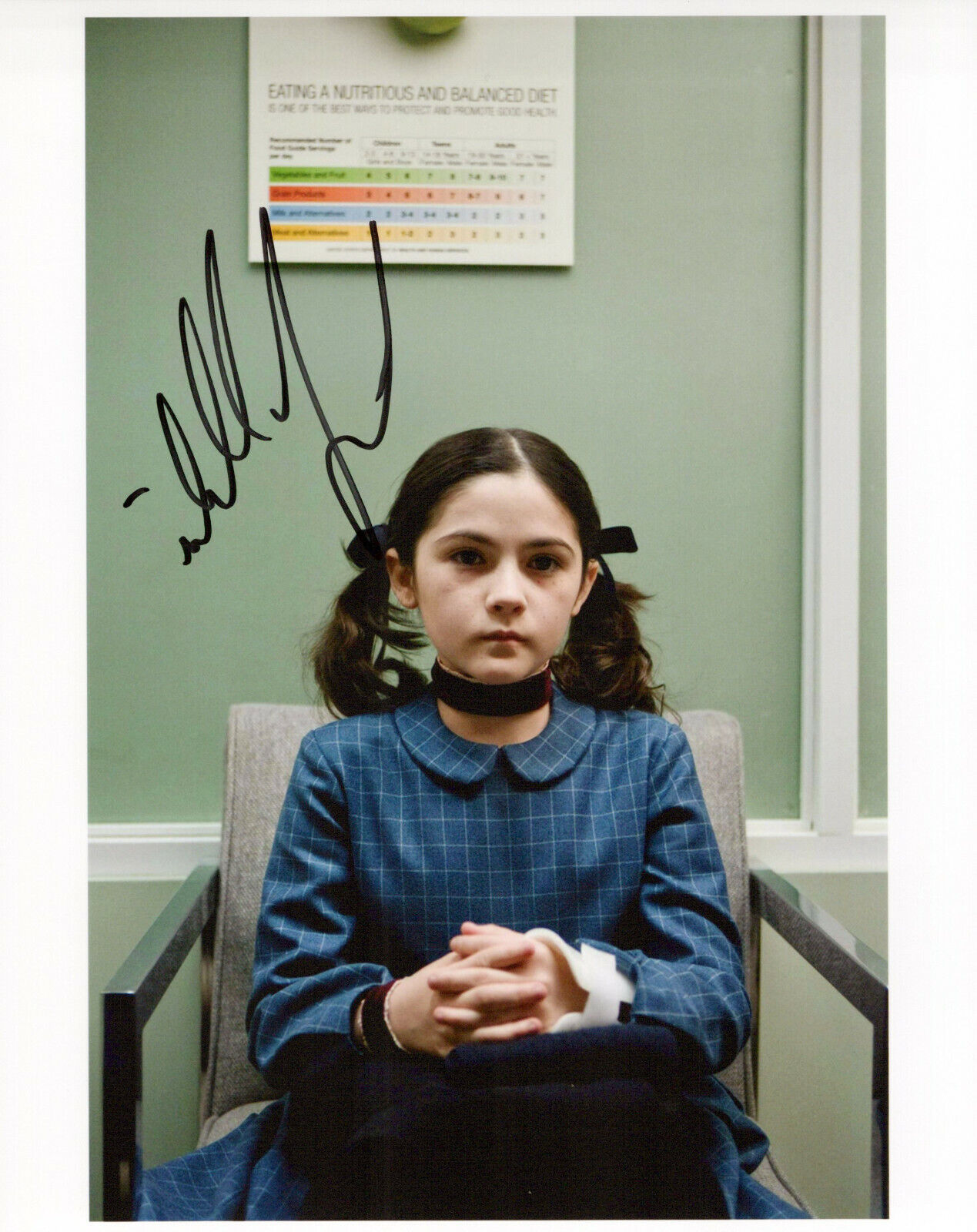 Isabelle Fuhrman Orphan autographed Photo Poster painting signed 8x10 #7 Esther