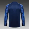 2024/2025 Real Madrid Half-Pull Training Suit Blue Football Shirt 1:1 Thai Quality