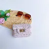 Toddler/kids Girl Sweet Style Linen and Cotton Crossbody Chain Bags