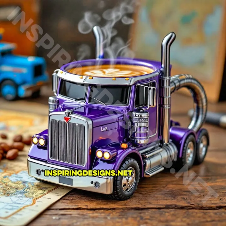 🔥Last 4 hours Sale -Handcrafted Truck Coffee mug