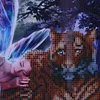 New 5D DIY Diamond Painting Embroidery Mosaic Cross Stitch Angel and Tiger