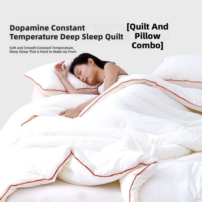 Dopamine Constant Temperature Deep Sleep Quilt and Pillow Combo for Restful Nights
