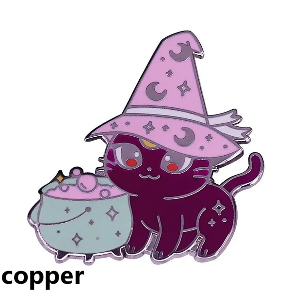Foto del pin Magical Witch Cat