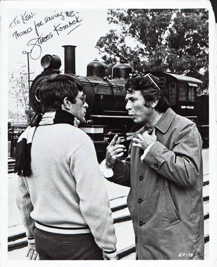 Film Director & Actor JAMES KOMACK Signed Photo Poster painting