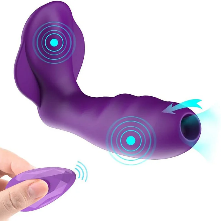 7 Vibrating Wearable Clit Tongue Vibrator Sex Toys