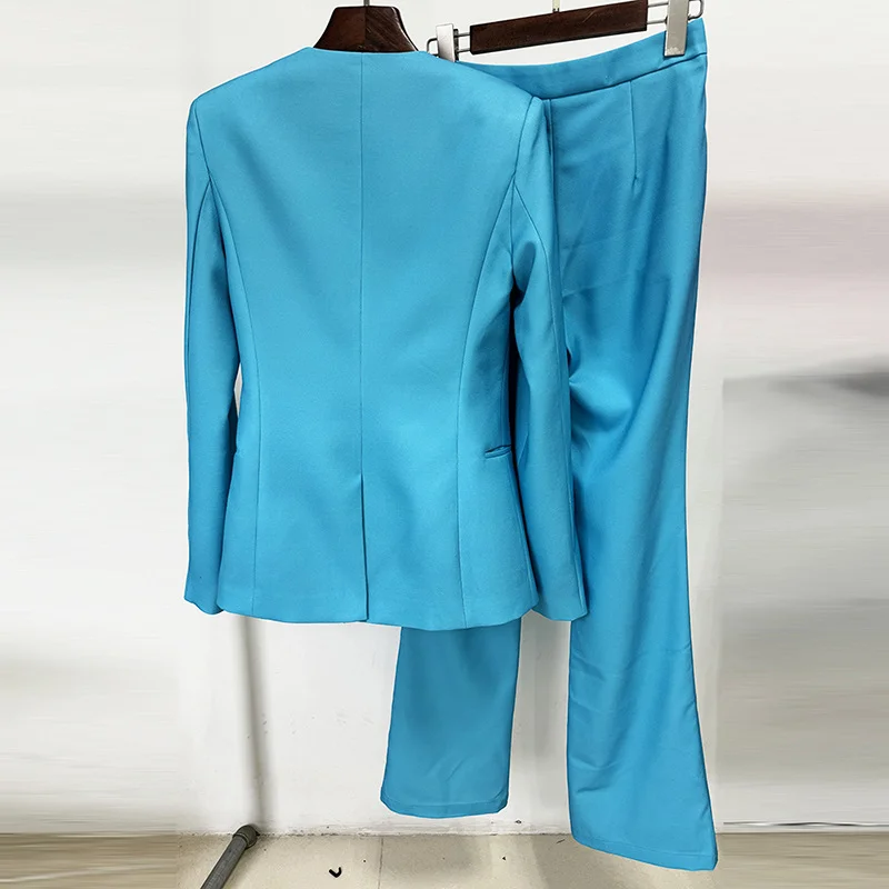 Nigikala Nigikala New Star Fashion Three-Dimensional Flower Without A Suit With A Trout Set Two-Piece Set