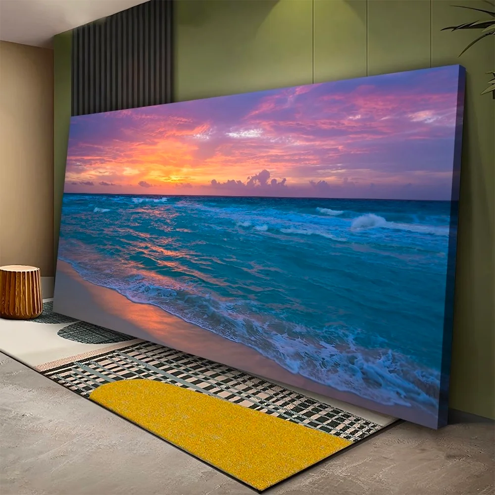 Beautiful Beach Landscape Canvas Wall Art