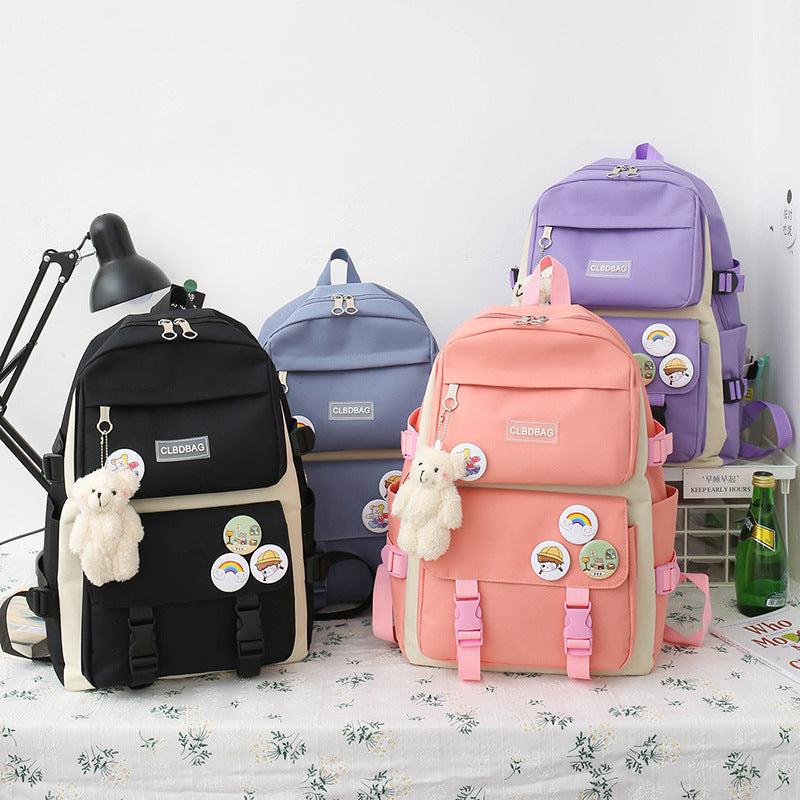 Kawaii Fashion Backpack (4pcs）