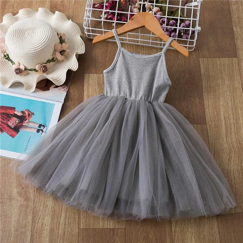 Girls Lace Embroidery Dress Spring Flower Tutu Ball Gown 3 4 5 6 7 8 Years Kids Birthday Party Princess Costume Children Clothes