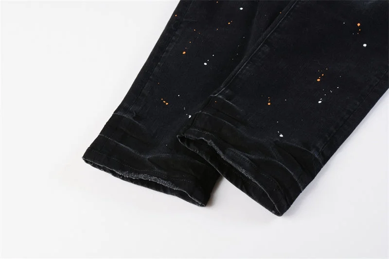 Purple 2023 New Fashion Jeans 9045