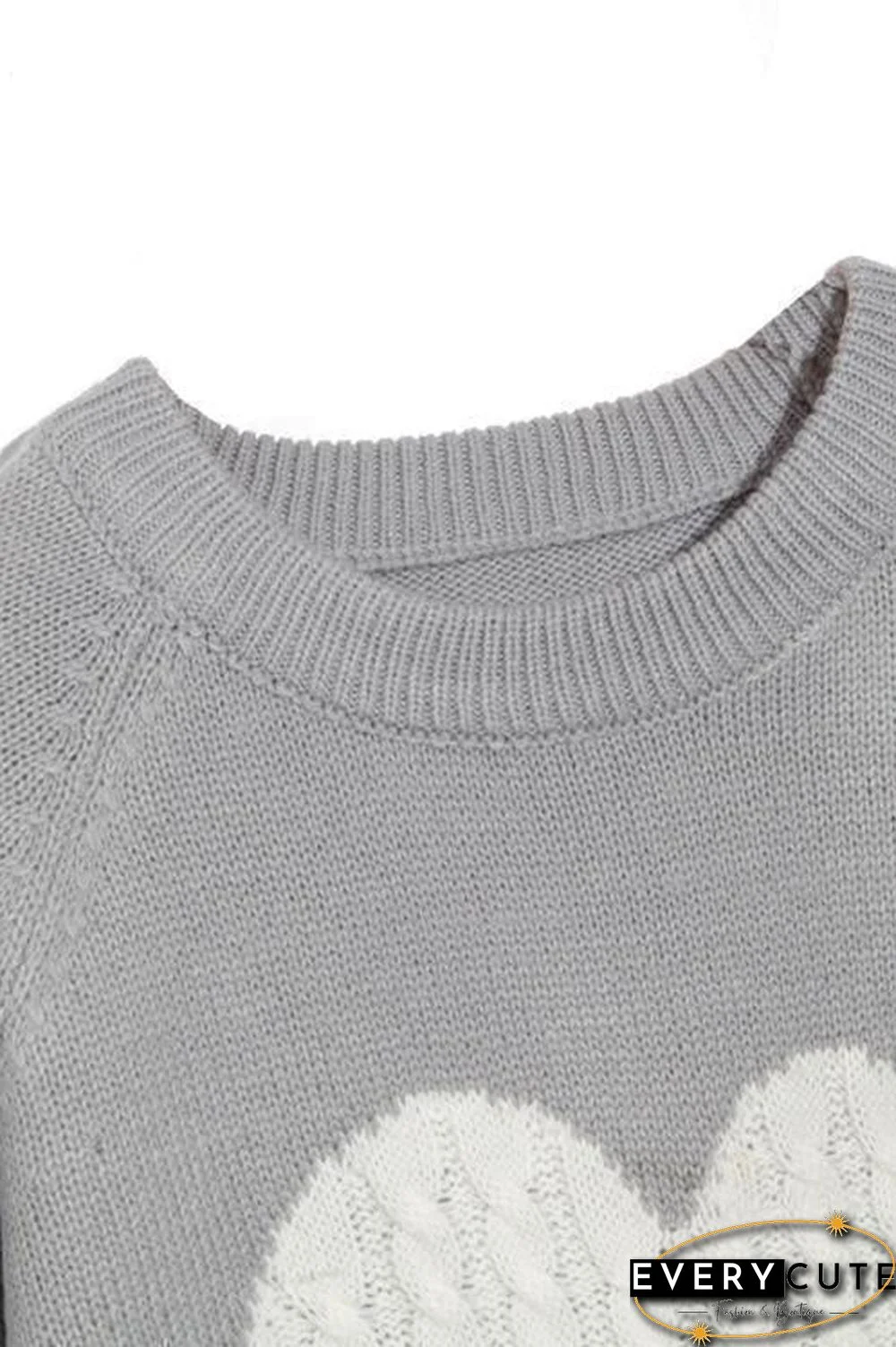 Thanks Love Heart Sweaters