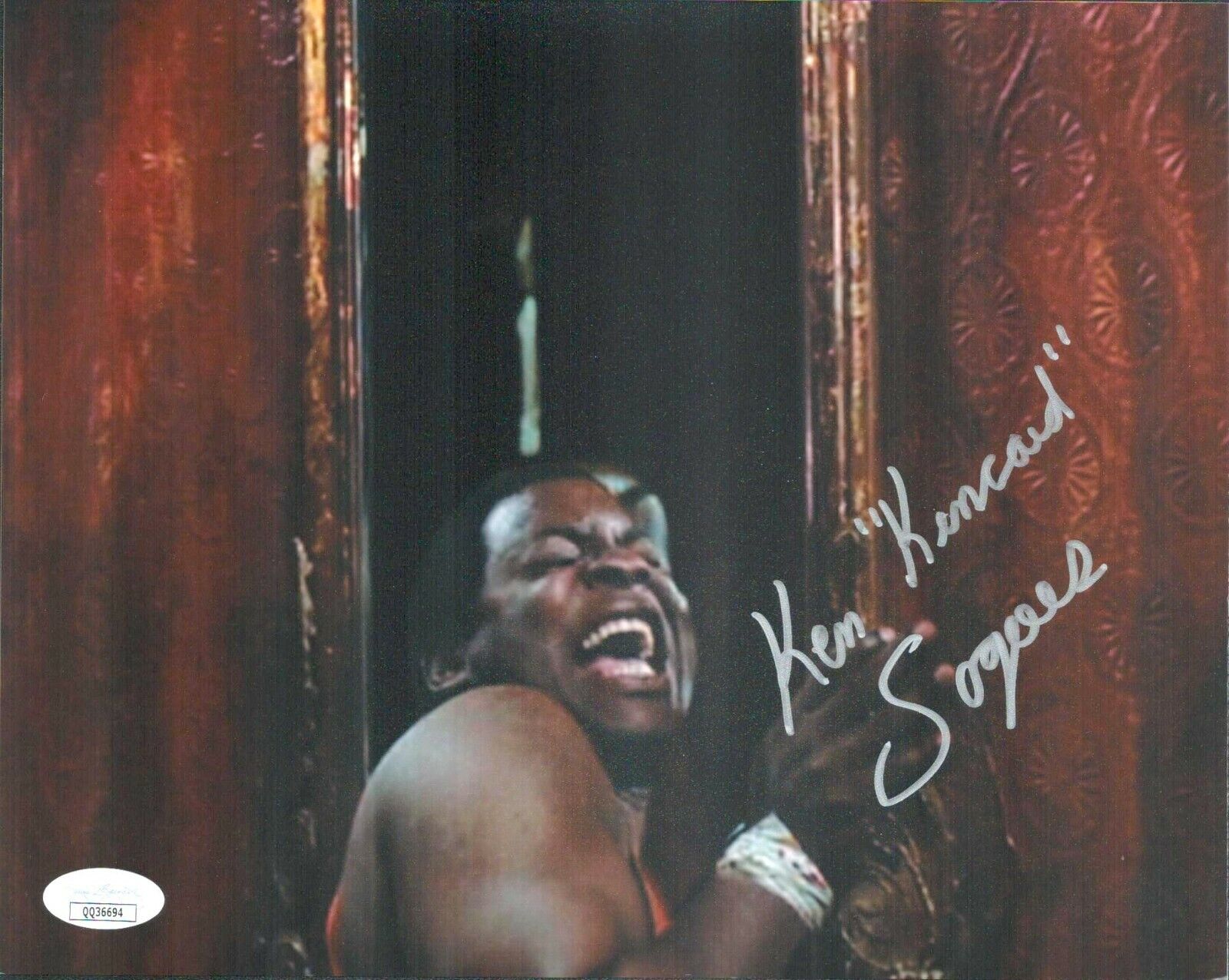 KEN SAGOES Signed 8x10 NIGHTMARE ON ELM ST. 3 Authentic Autograph JSA COA Cert