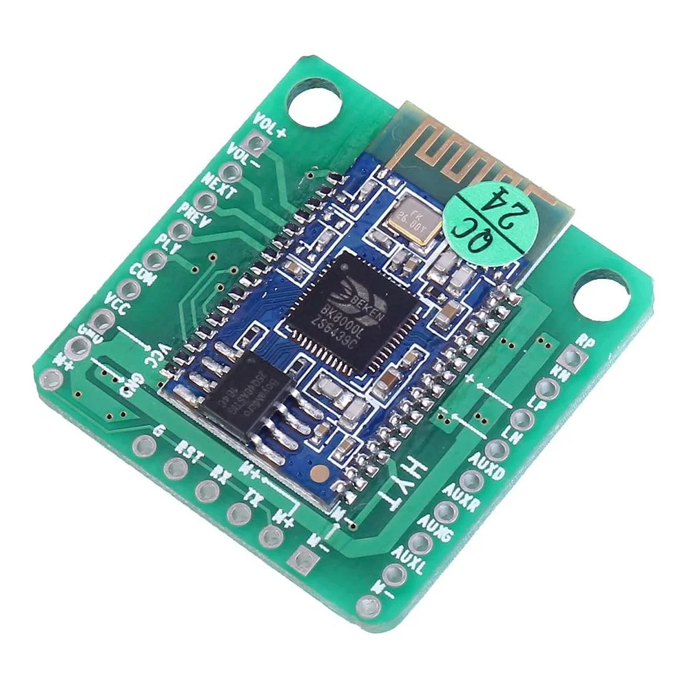 Stereo Dual 5W Amplifier BLE Speaker Audio Module BLE Power Amplifier Module AUX Audio Receiver
