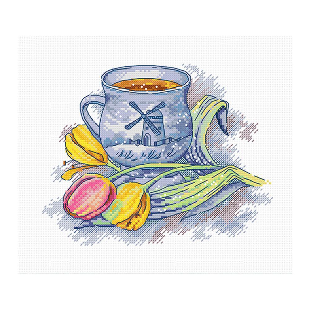 

Holland - 11CT Stamped Cross Stitch - 37*30CM, 501 Original