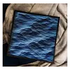 Big And Small Sea Simple Modern Niche High-End Wave Bedside Decoration Flat Mural Ornaments