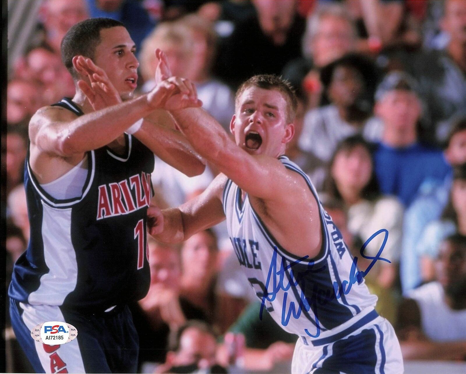 STEVE WOJCIECHOWSKI signed 8x10 Photo Poster painting PSA/DNA Duke Blue Devils Autographed