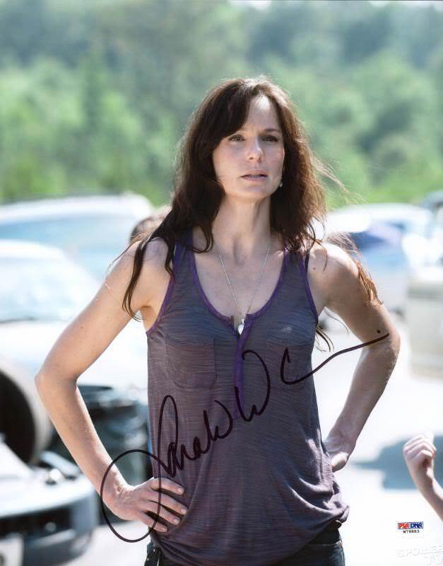 Sarah Wayne Callies Walking Dead Signed Authentic 11X14 Photo Poster painting PSA/DNA #W79883