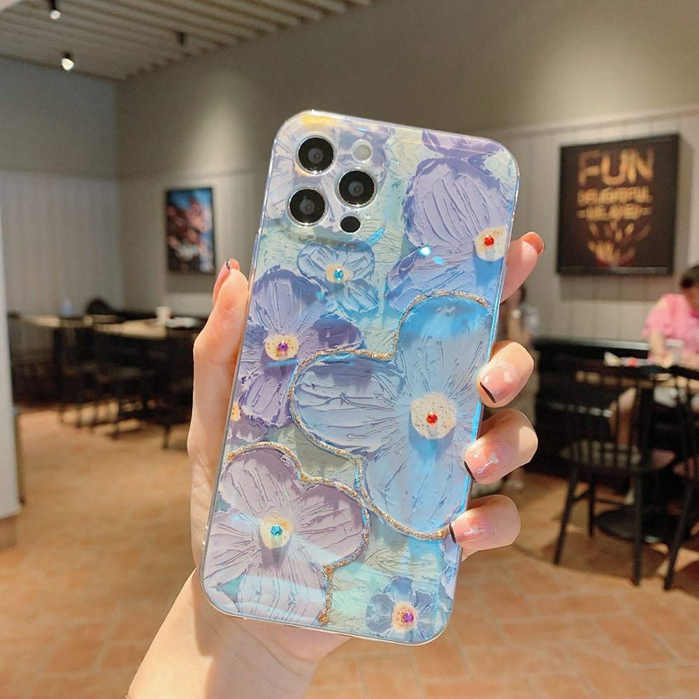 Sparkling Diamond Oil Painting Phone Case