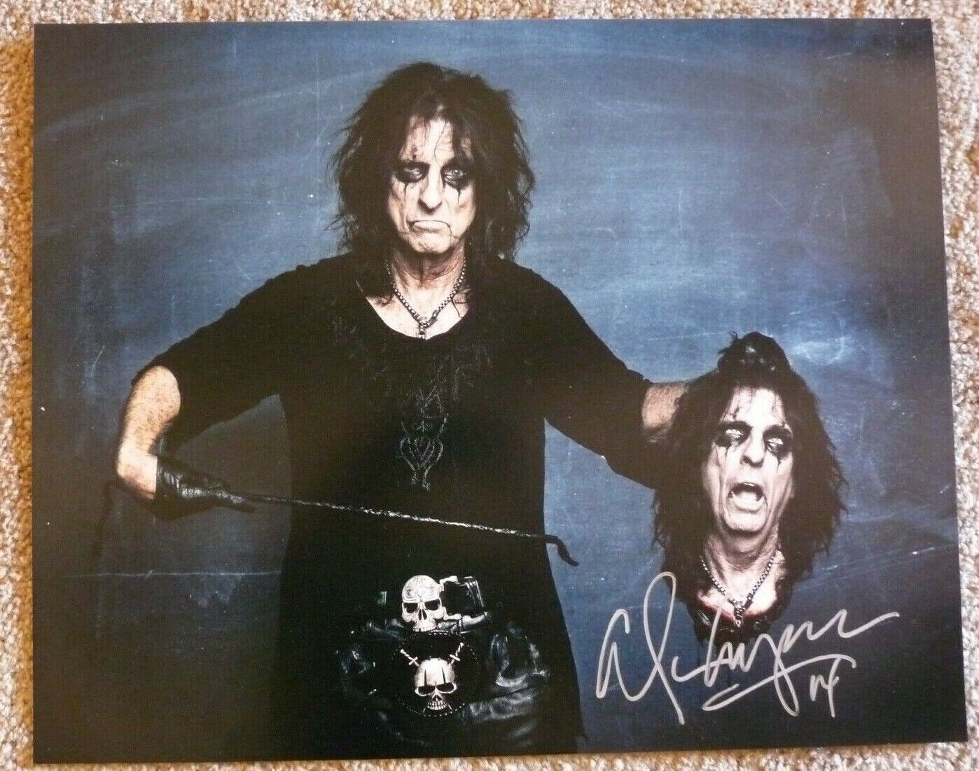 Alice Cooper Signed Autographed 16x20 HUGE Photo Poster painting #7 Nightmare BAS Certified G2