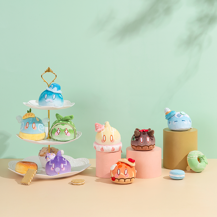 Official Genshin Store Cute Mini Slime Plushies SP18739