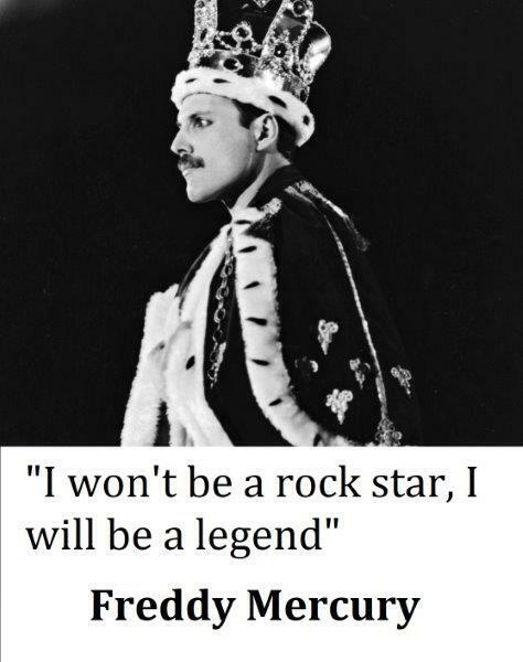 FREDDIE MERCURY Queen I Will Be a Legend