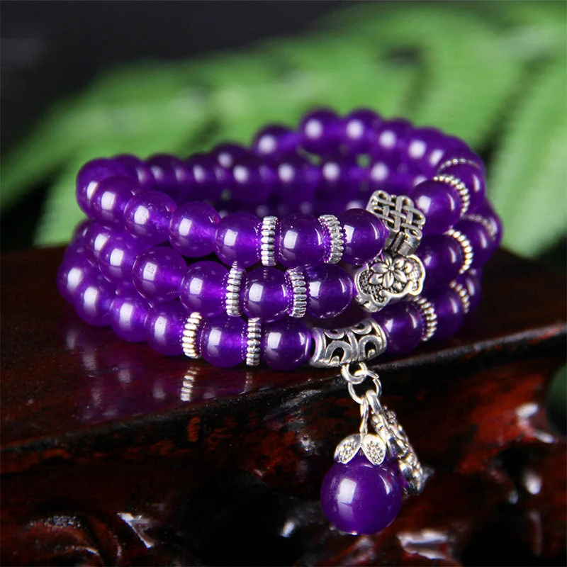 The Amethyst Pixiu Wealth Bracelet