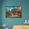 Diamond Painting-DIY Full Round Drill Rural House(70*50 CM)