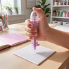 2.6mm Fuse Bead Pen with Non-Slip Grip One-Touch Beadable Dispenser Easy Press High-Capacity DIY Craft Materials Pixel Art Accessories