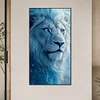 Diamond Painting-DIY Full Round Drill Lion(70*40 CM)