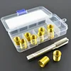 Spark Plug Thread Repair Kit M12x1.25 Inserts & M14x1.25 Tap Kit for Car Engine