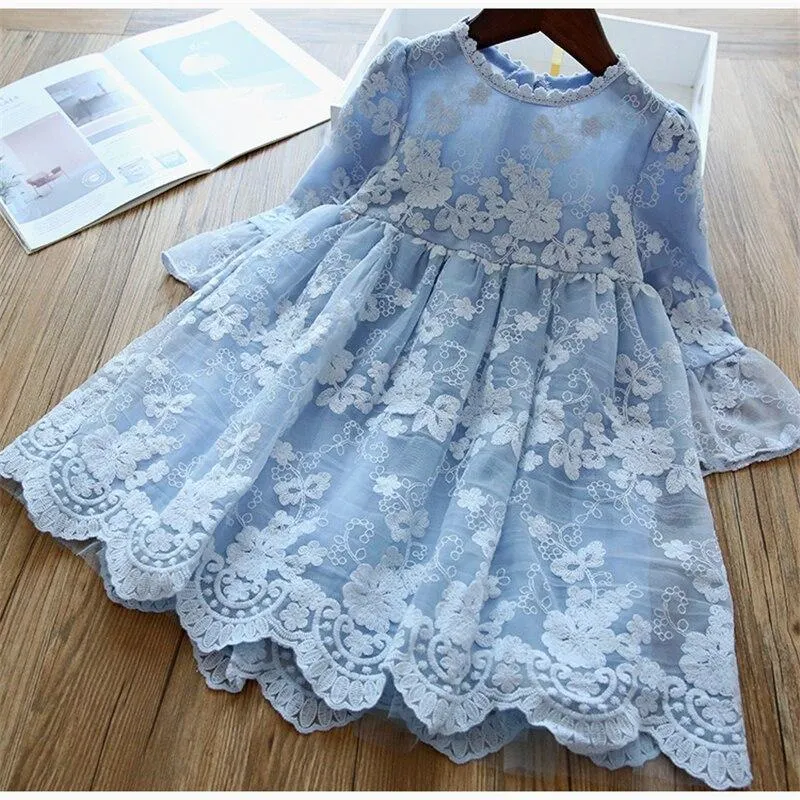 Xmas Winter Autumn Girl Dress Children Clothes Kids Dresses For Girls Party Dress Long Sleeve Knitted Sweater Toddler Girl Dress
