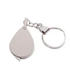 Portable 15X Folding Key Ring Magnifier Key Chain Magnifying Glass Loupe