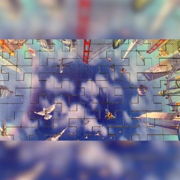 Around the World Wooden Jigsaw Puzzle