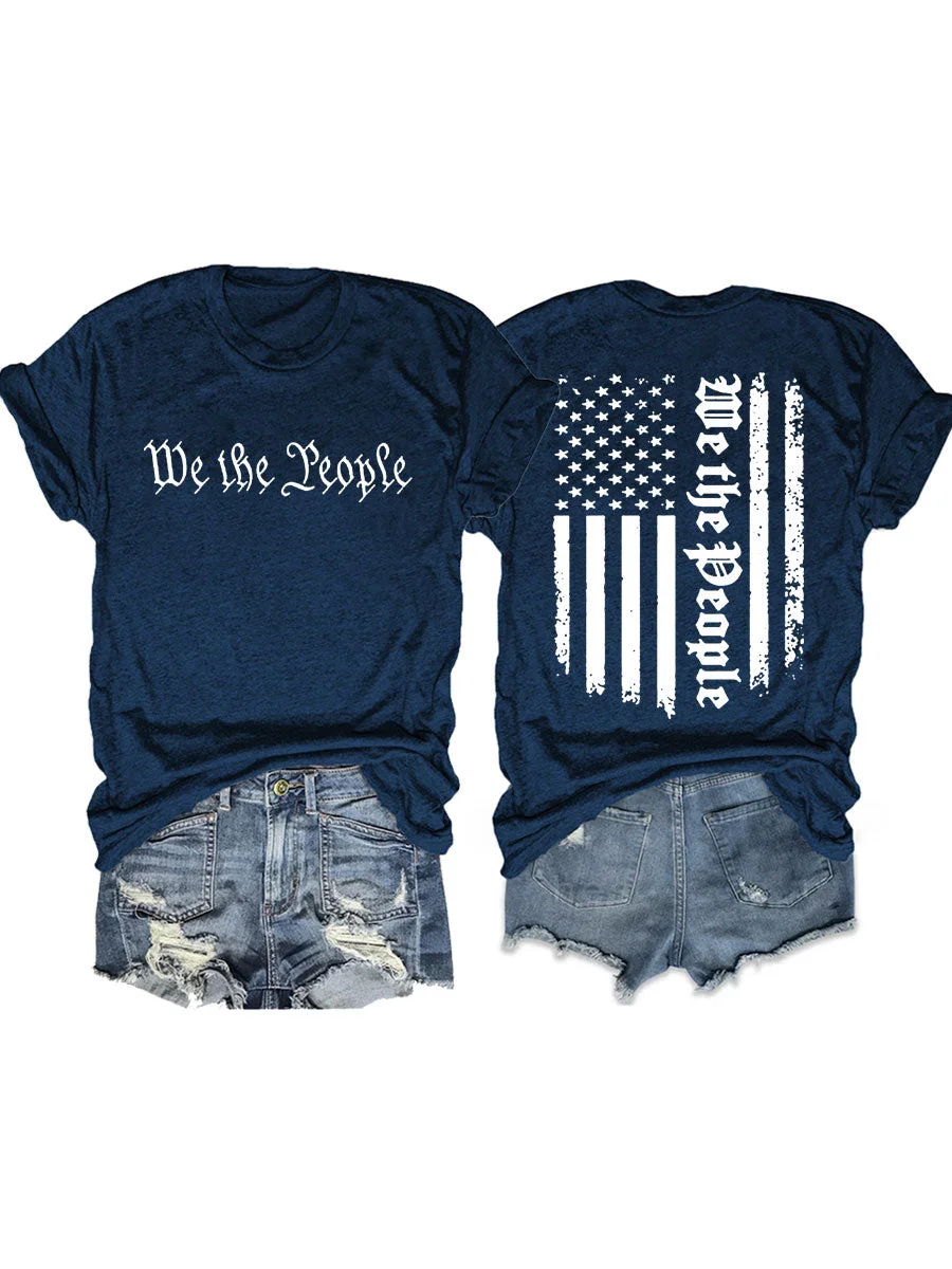 1776 We The People Casual T-shirt