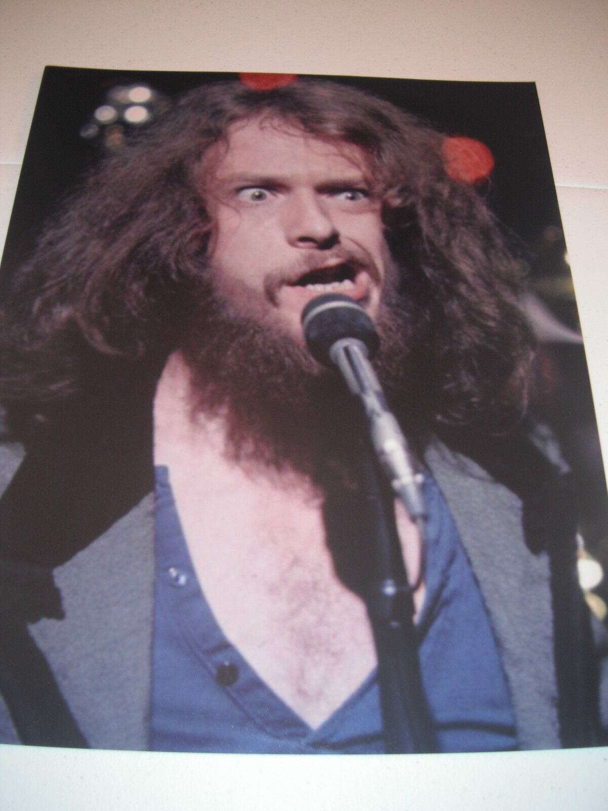 Ian Anderson Color 11x14 Promo Photo Poster painting Music #2