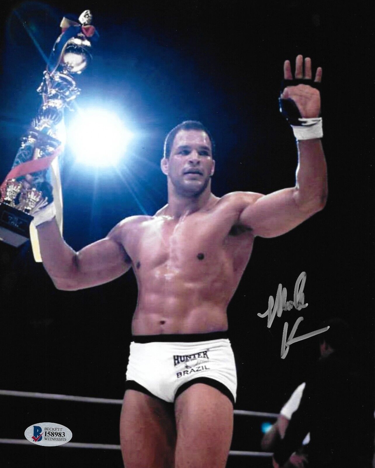 Mark Kerr Signed 8x10 Photo Poster painting BAS Beckett COA UFC 14 15 Pride Picture Autograph 7