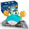 Children's electric automatic induction crab toy can crawl intelligent obstacle avoidance cartoon small toy