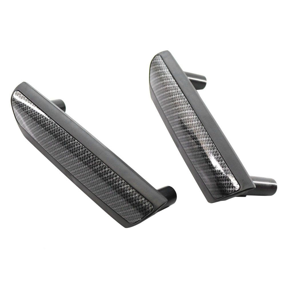 

2x Carbon Fiber Car Interior Inner Door Pull Handle for Volkswagen T5 09-15, 501 Original