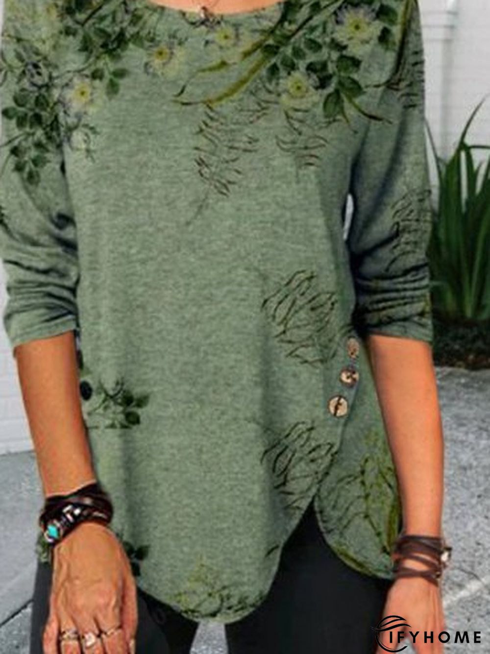 【Top Rated】Casual Women Vintage T-shirt | IFYHOME