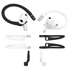 Silicone Ear Hooks for Samsung Galaxy Buds 4 Pro/buds 4 Anti-Lost Ear Hooks with Anti-lost Strap Lanyard Comfortable Anti-fall Ear Hook