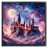 Castle-11CT Stamped Cross Stitch 50*50cm/19.69*19.69in