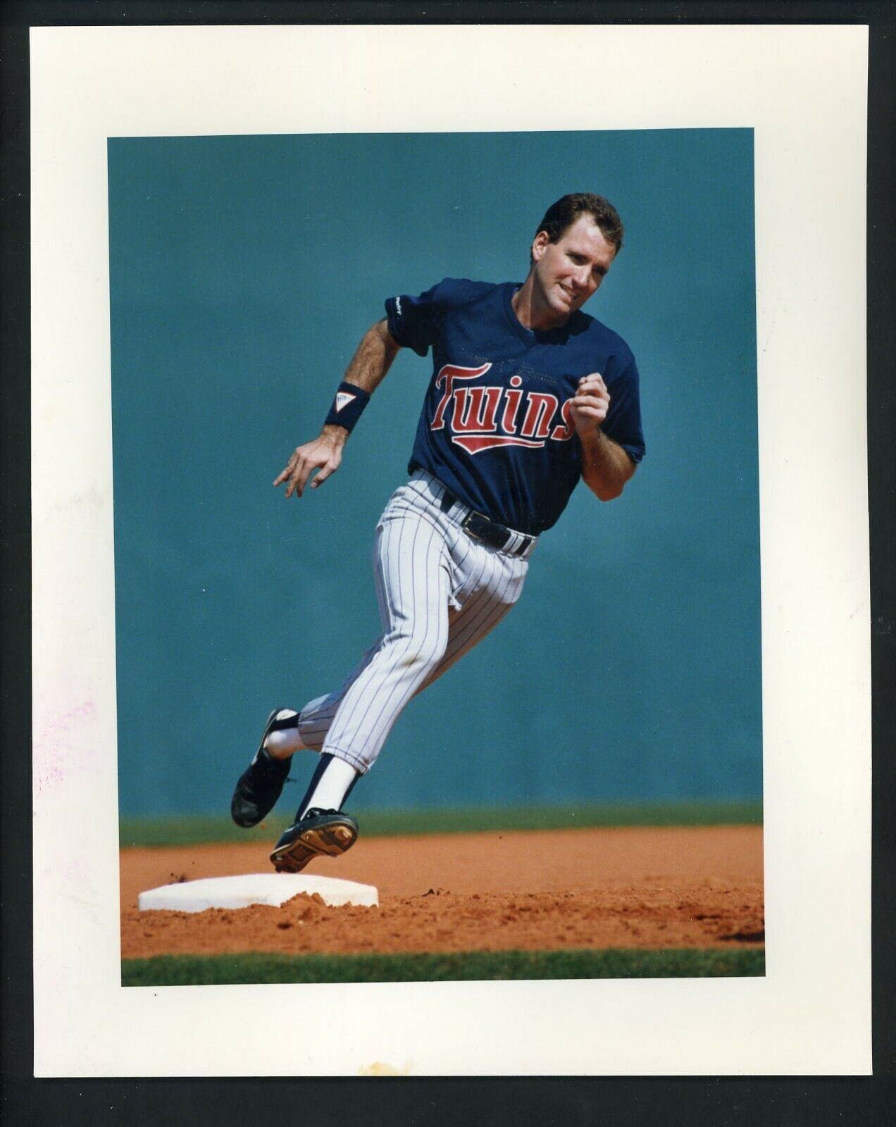 Randy Bush 1988 Press Original Color Photo Poster painting Minnesota Twins