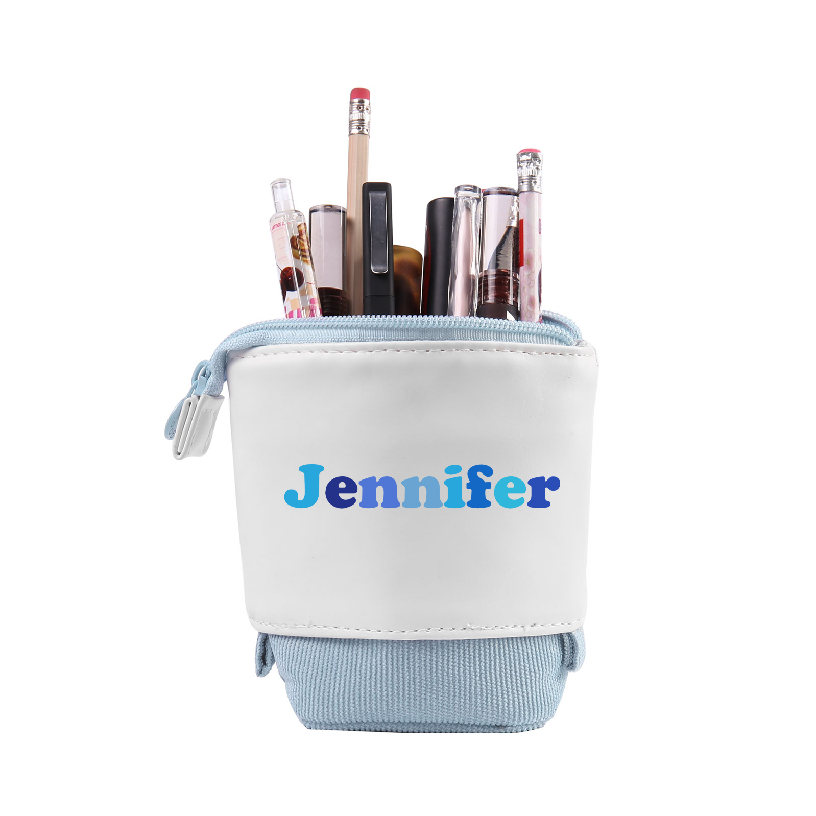 Personalised Pencil Case Custom Name Pen Pouch Back To School Gift for Kids-Jessemade AU