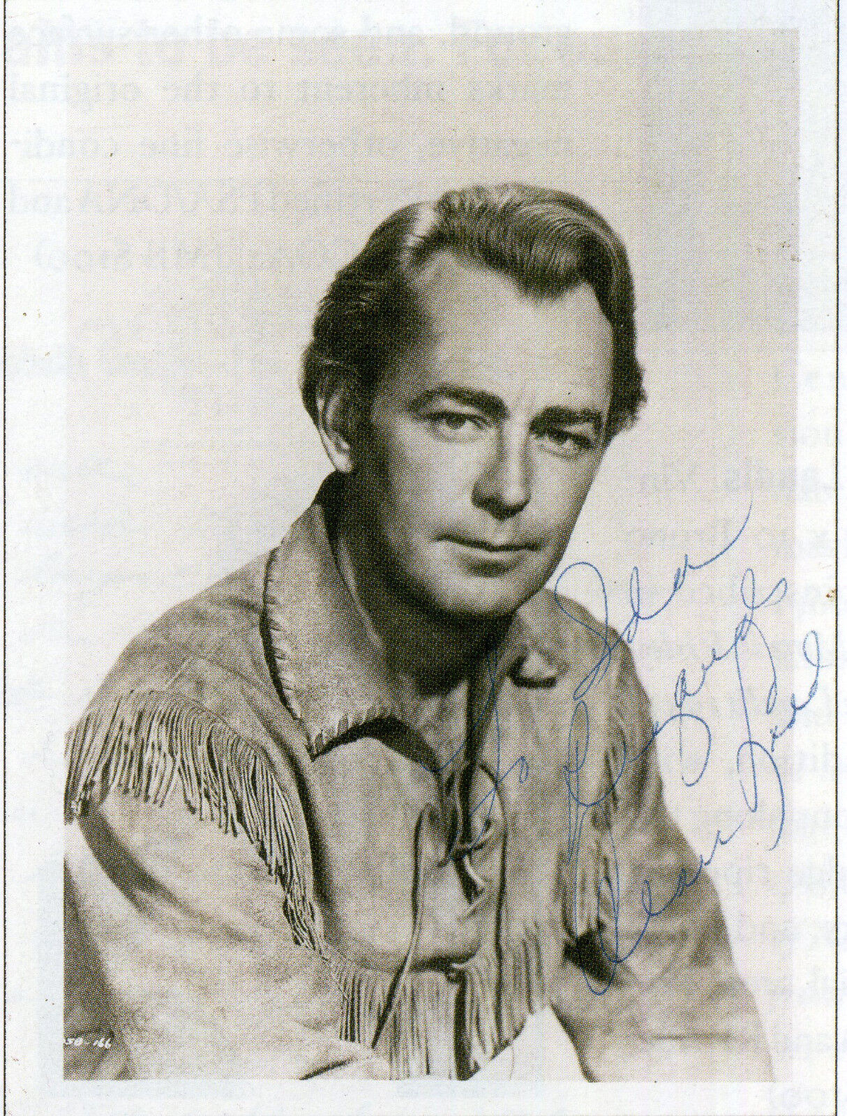 ALAN LADD Signed 'Shane' Photo Poster paintinggraph - Film Star Actor - preprint