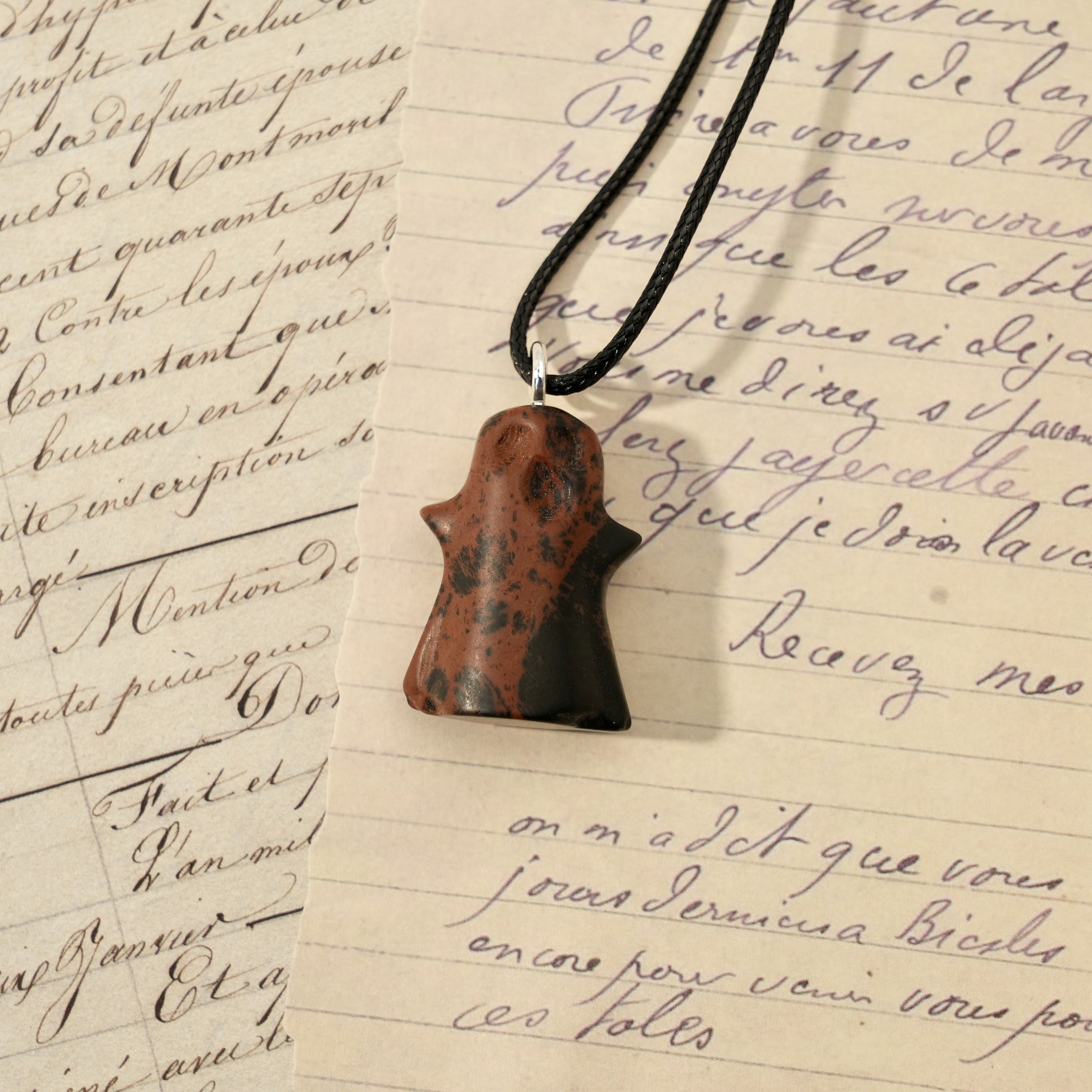 Crystal Ghost Pendant