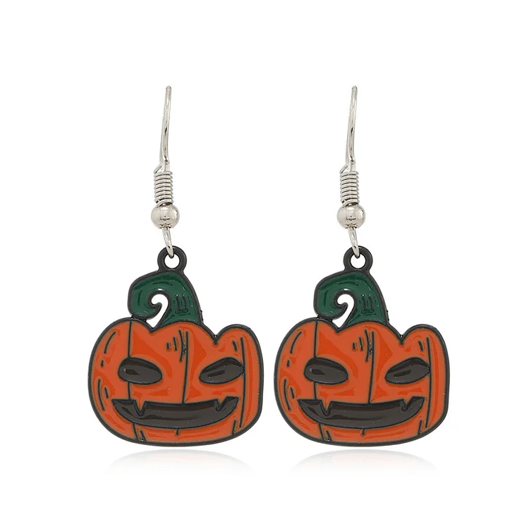 Creative Halloween Pumpkin Earrings