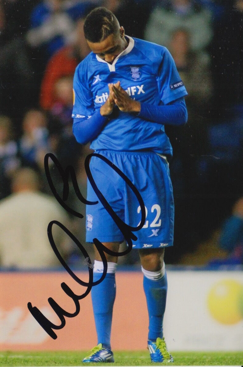 BIRMINGHAM CITY HAND SIGNED NATHAN REDMOND 6X4 Photo Poster painting 1.