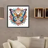 >SALE<5D DIY Full Round Drill Diamond Painting Flower Butterfly Kit Home Decor 40x40cm